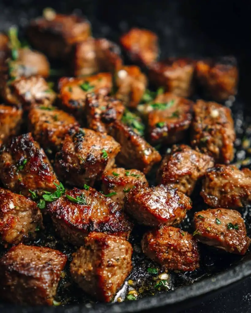 Garlic Butter Steak Bites Recipe