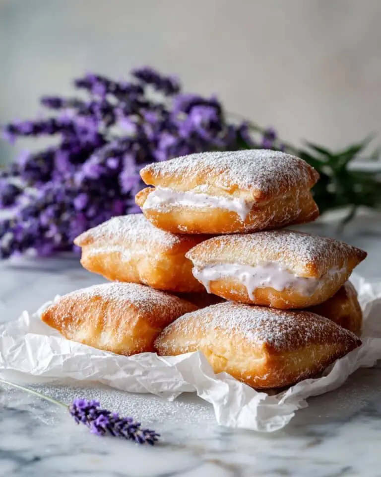 Lavender Vanilla Bean French Beignets (Vegan) Recipe