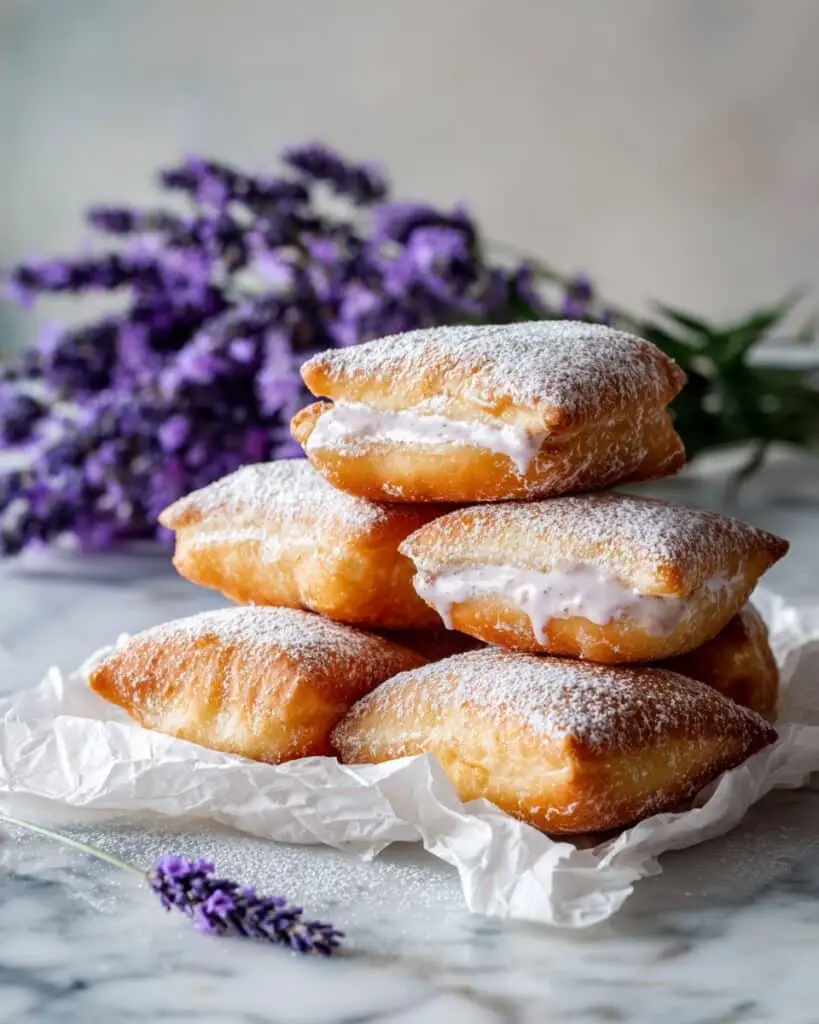 Lavender Vanilla Bean French Beignets (Vegan) Recipe