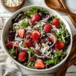 Spring Mix Salad with Balsamic Honey Dressing Recipe
