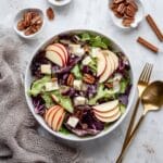 Fall Harvest Salad with Roasted Sweet Potatoes and Balsamic Vinaigrette Recipe