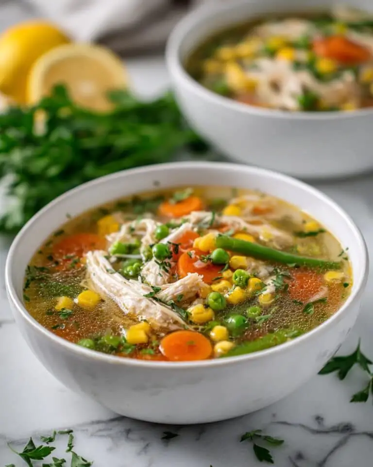 Spring Chicken Asparagus Soup Recipe