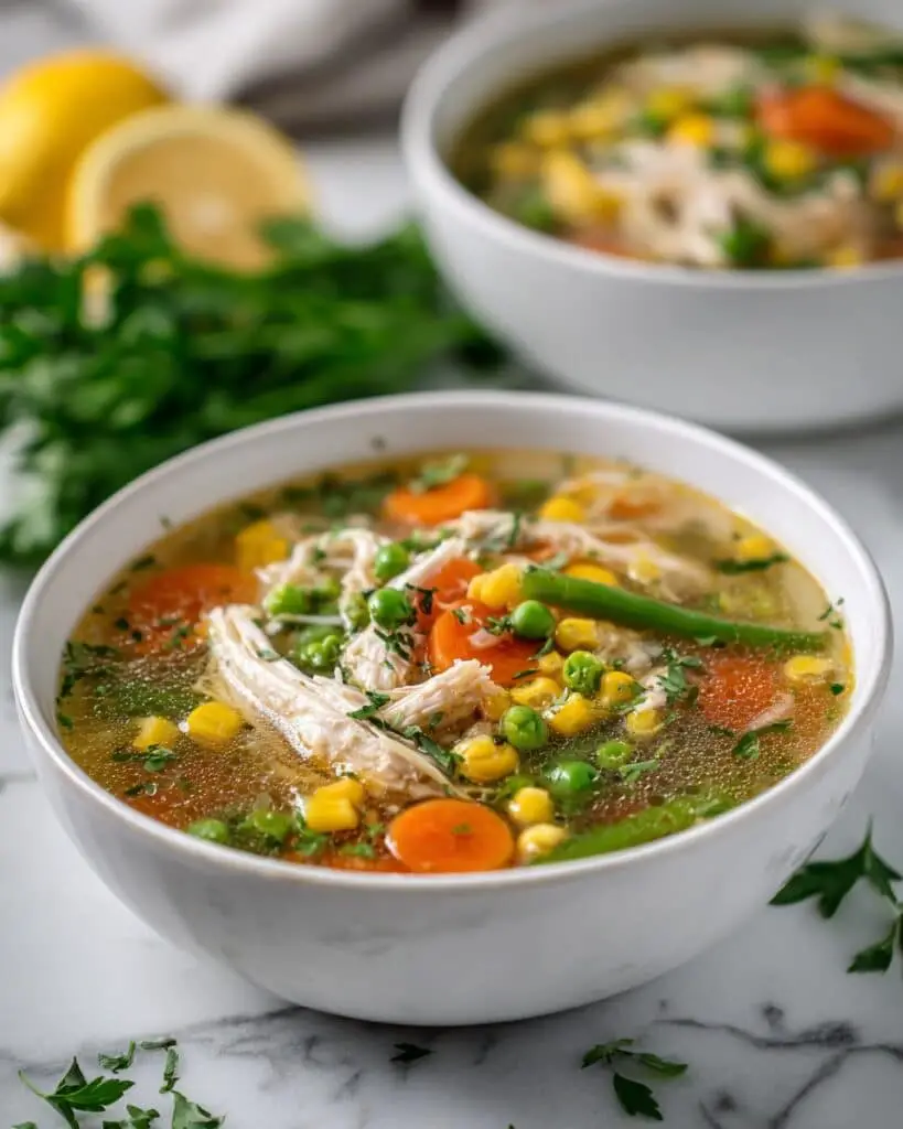 Spring Chicken Asparagus Soup Recipe