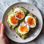 Avocado Eggs on Toast with Soft-Boiled Eggs Recipe