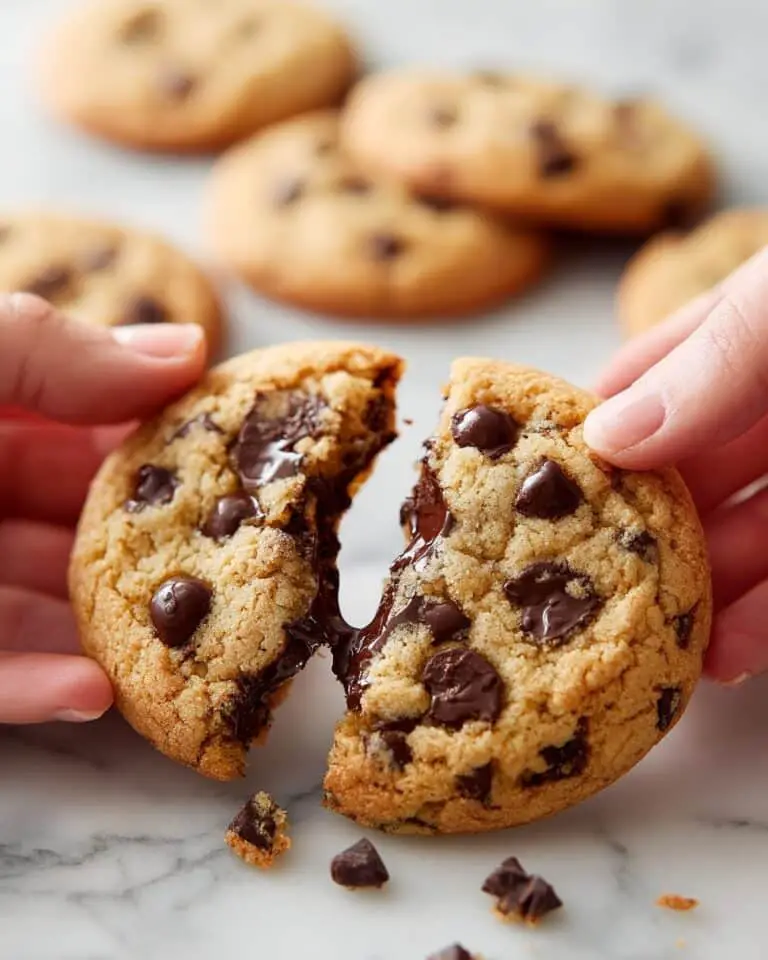 Nutella Stuffed Cookies with Crispy Edges and Melty Center Recipe