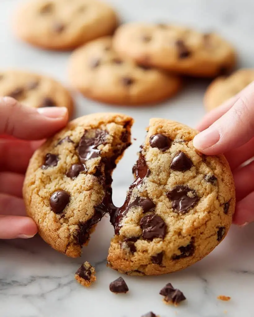 Nutella Stuffed Cookies with Crispy Edges and Melty Center Recipe