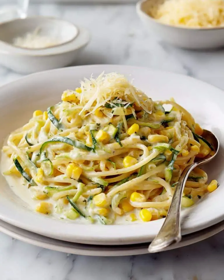Creamy Zucchini Pasta Recipe