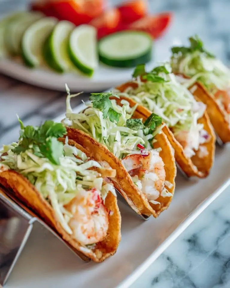 Baked Crispy Shrimp Tacos Recipe