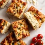 Garlic Rosemary Herb Focaccia Recipe