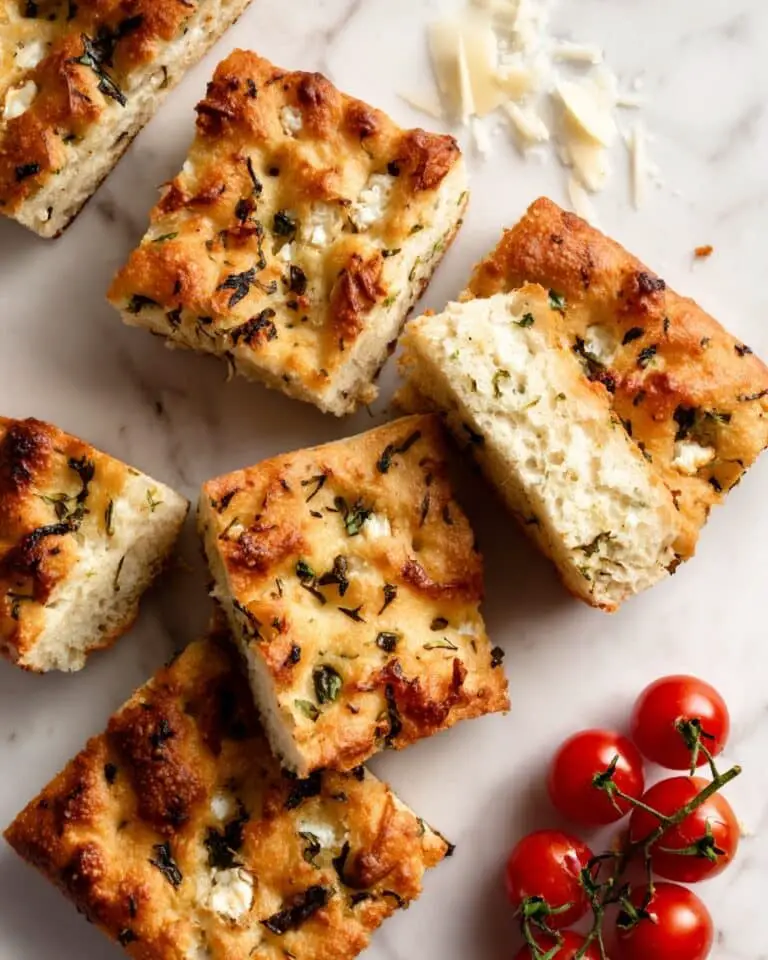 Garlic Rosemary Herb Focaccia Recipe