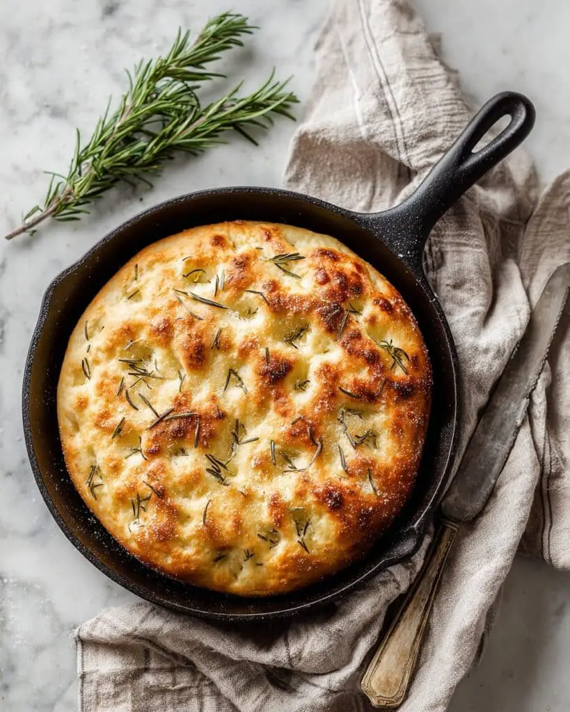 No-Knead Skillet Bread Recipe
