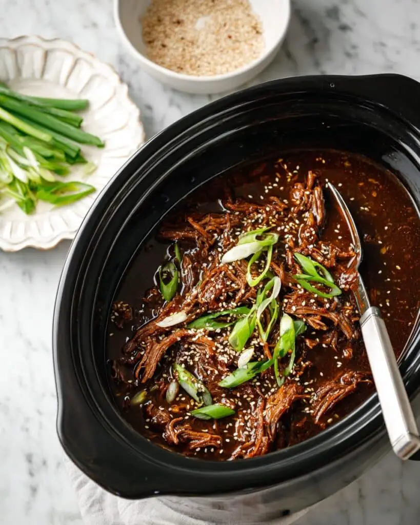 Slow Cooker Korean Beef (Shredded) Recipe