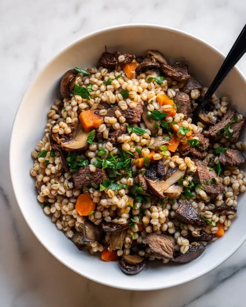 Beef and Barley Stew (Crock Pot) Recipe