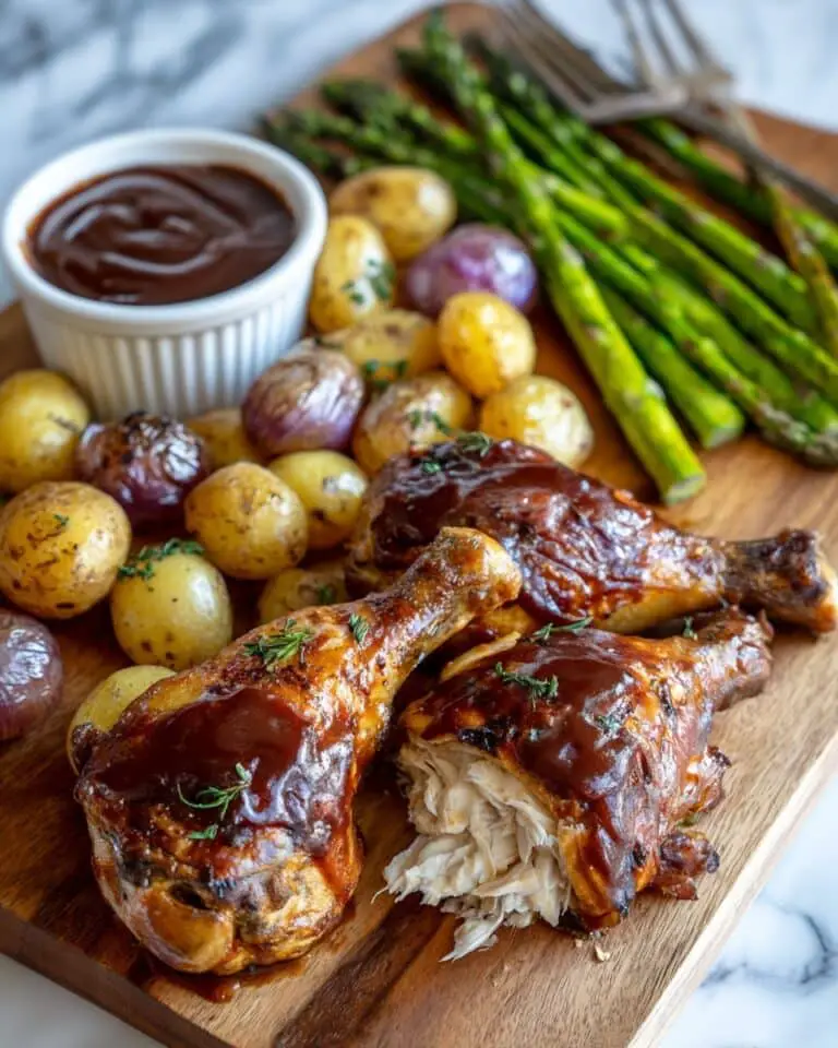 Baked BBQ Chicken Drumsticks Recipe