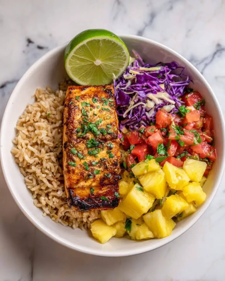 Low-Carb Fish Taco Bowls Recipe