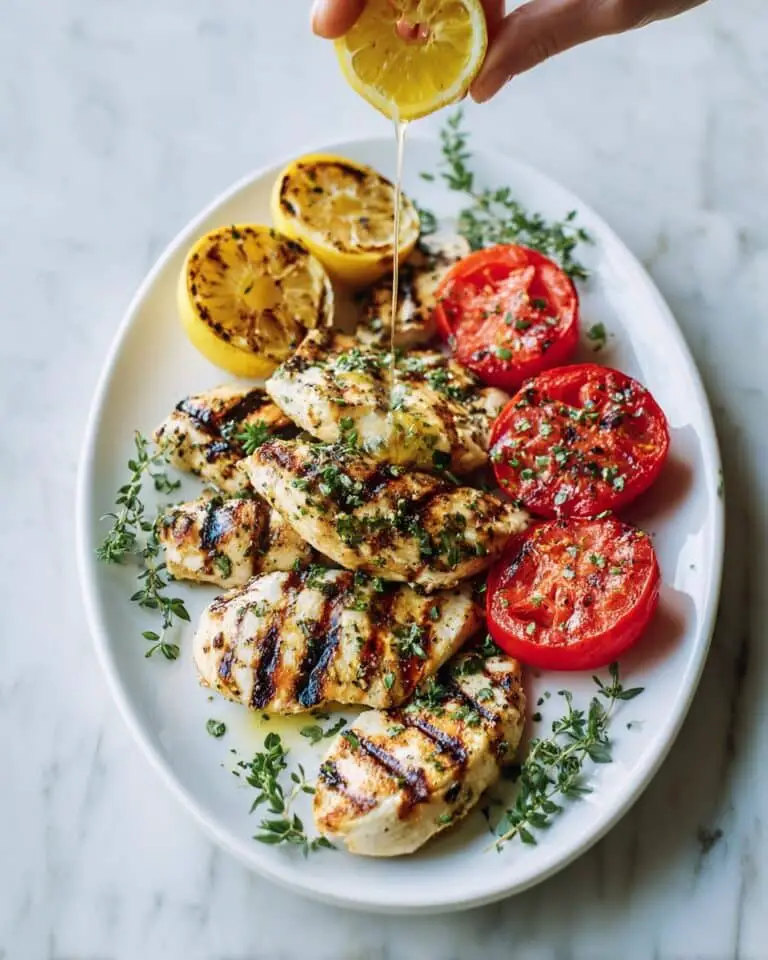 Grilled Lemon Chicken with Herbs Recipe