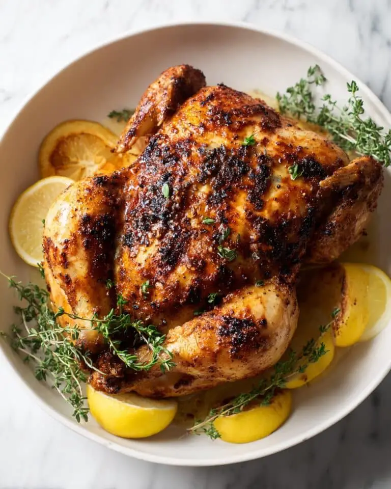 Orange Herb Roasted Chicken Recipe
