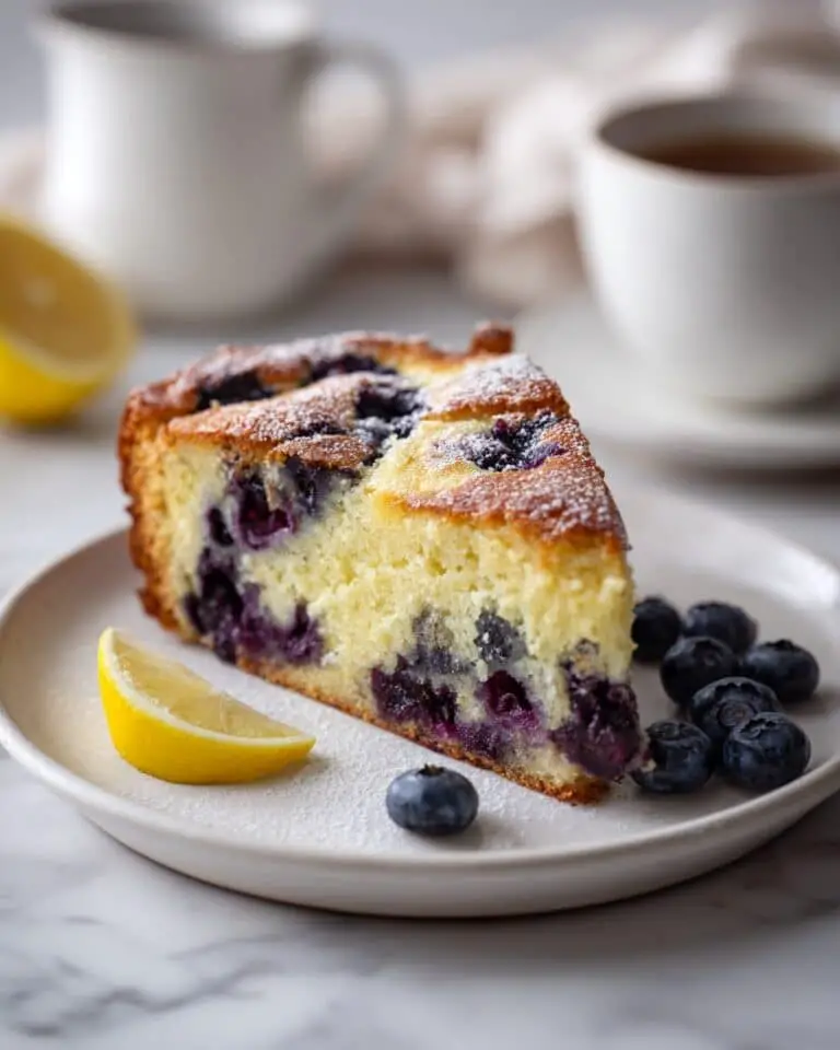 Blueberry Yogurt Breakfast Cake Recipe