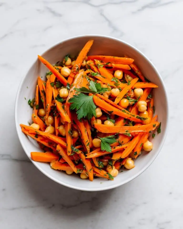 Quick and Easy Carrot and Chickpea Salad Recipe