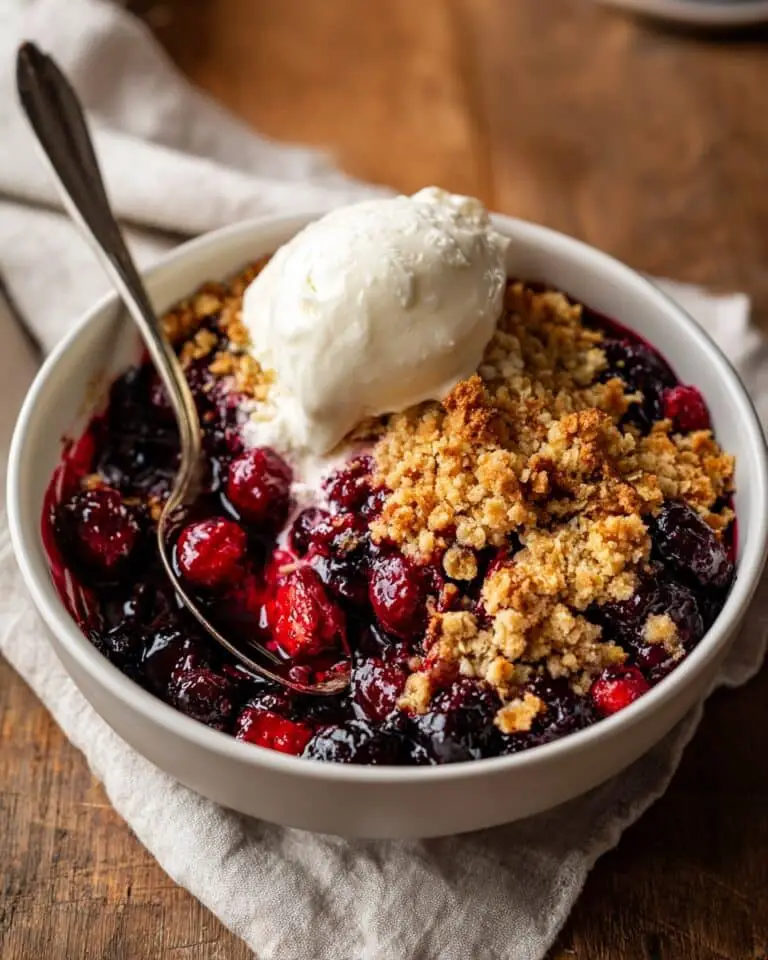 Triple Berry Crisp Recipe