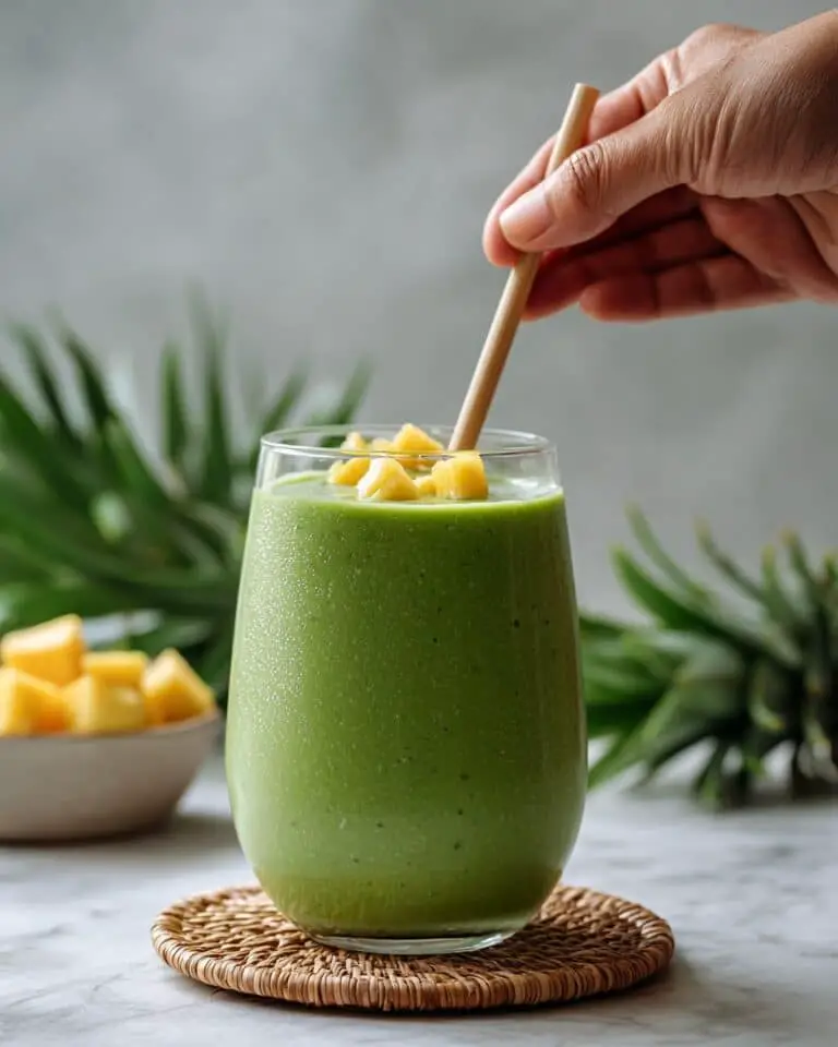 Mango Pineapple Cucumber Smoothie Recipe