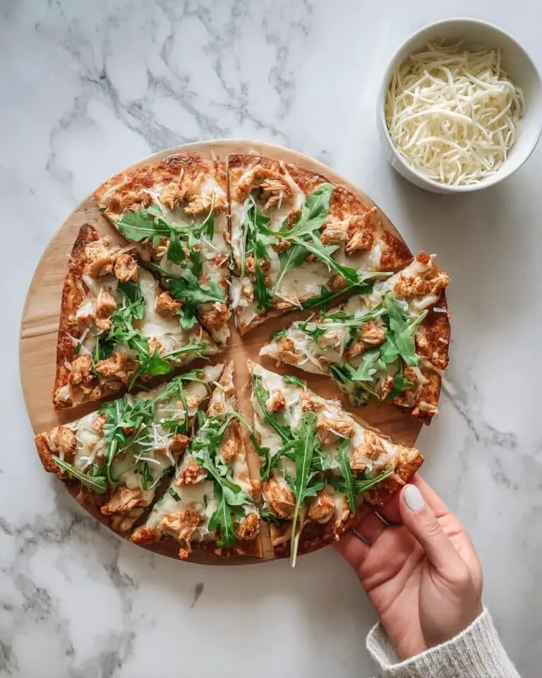 Chicken Caesar Salad Flatbreads Recipe