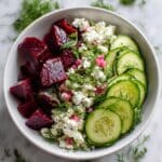 Beet Salad with Feta, Cucumbers, and Dill Recipe