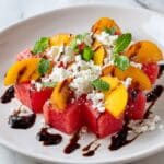 Peach Watermelon Salad Recipe