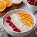 Raspberry Orange Smoothie Bowl Recipe