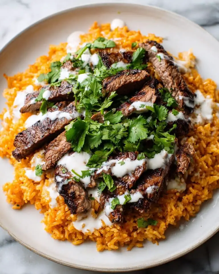 Steak Cheese and Rice Recipe