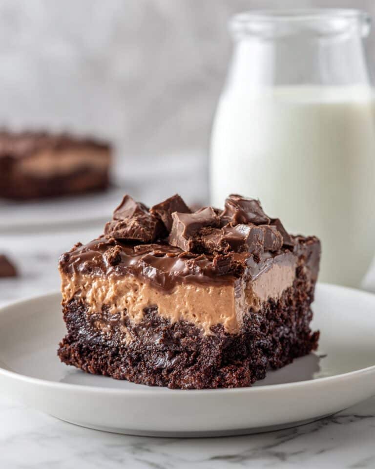 Chocolate Mousse Brownies Recipe