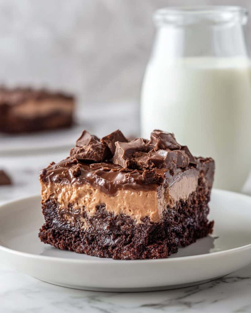 Chocolate Mousse Brownies Recipe