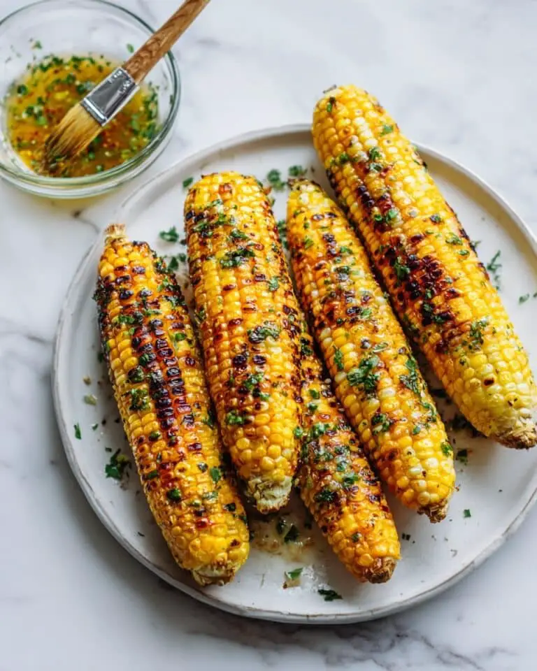 Oven-Roasted Corn on the Cob with Garlic Creole Seasoning Recipe
