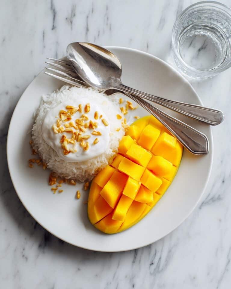 Mango & Sticky Rice (Khao Niew Mamuang) Recipe