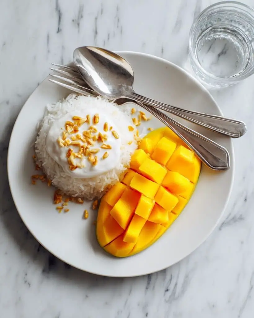 Mango & Sticky Rice (Khao Niew Mamuang) Recipe