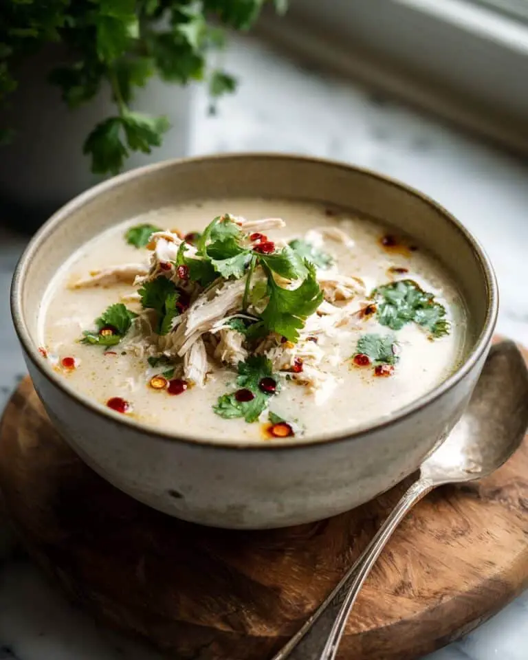 Creamy Jalapeño Popper Chicken Soup Recipe