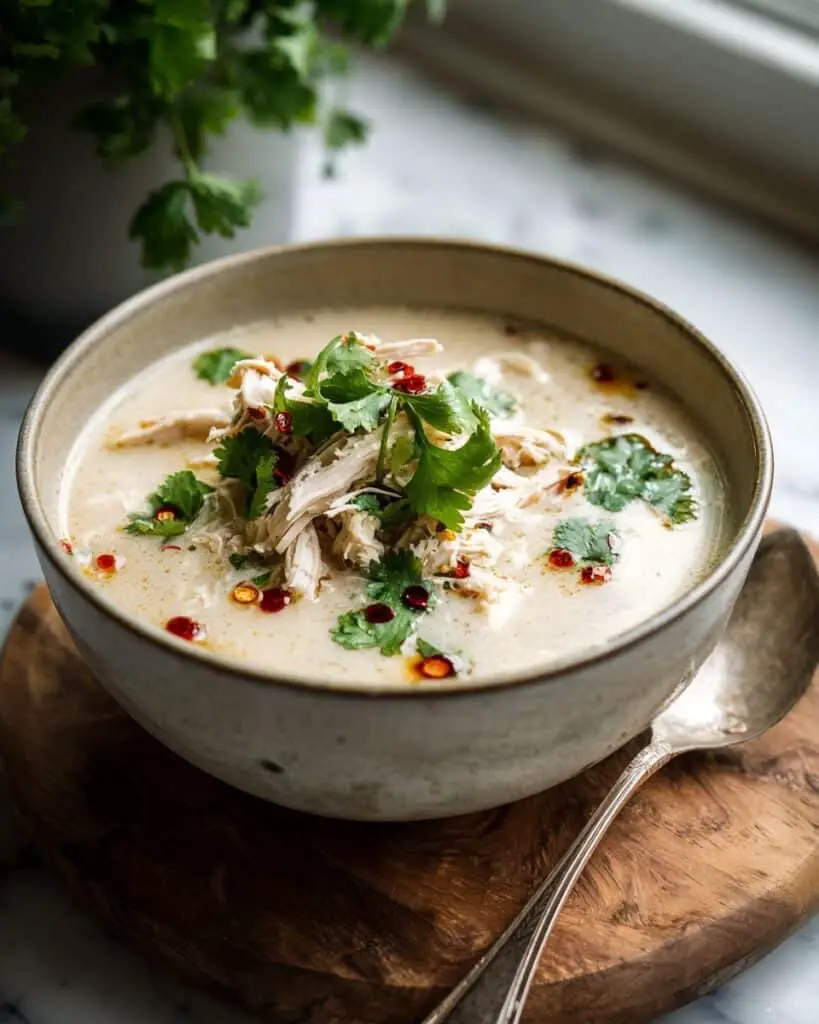 Creamy Jalapeño Popper Chicken Soup Recipe