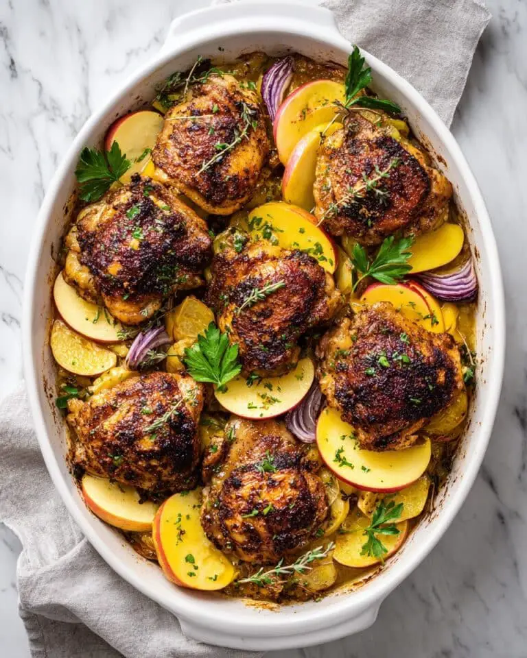 Sumac Lemon Chicken with Potatoes and Fresh Herbs Recipe