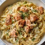 Creamy Dill Salmon Pasta Recipe