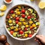 Mediterranean Ground Beef Bowls with Lemon Tahini Sauce Recipe