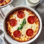 Cottage Cheese Pizza Bowl Recipe