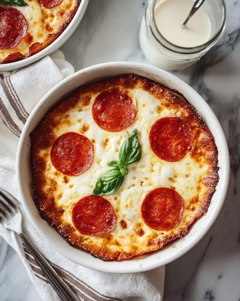 Cottage Cheese Pizza Bowl Recipe