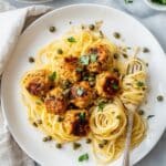Chicken Piccata Meatballs Recipe