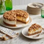 Rhubarb Crumble Cheesecake Recipe