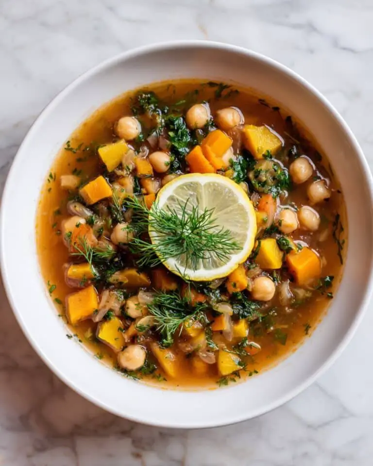 Lemon Herb Chickpea Stew Recipe