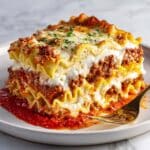 Creamy Cheese and Savory Meat Sauce Lasagna Roll Ups Recipe