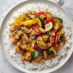 Sesame Apricot Chicken Stir Fry Recipe