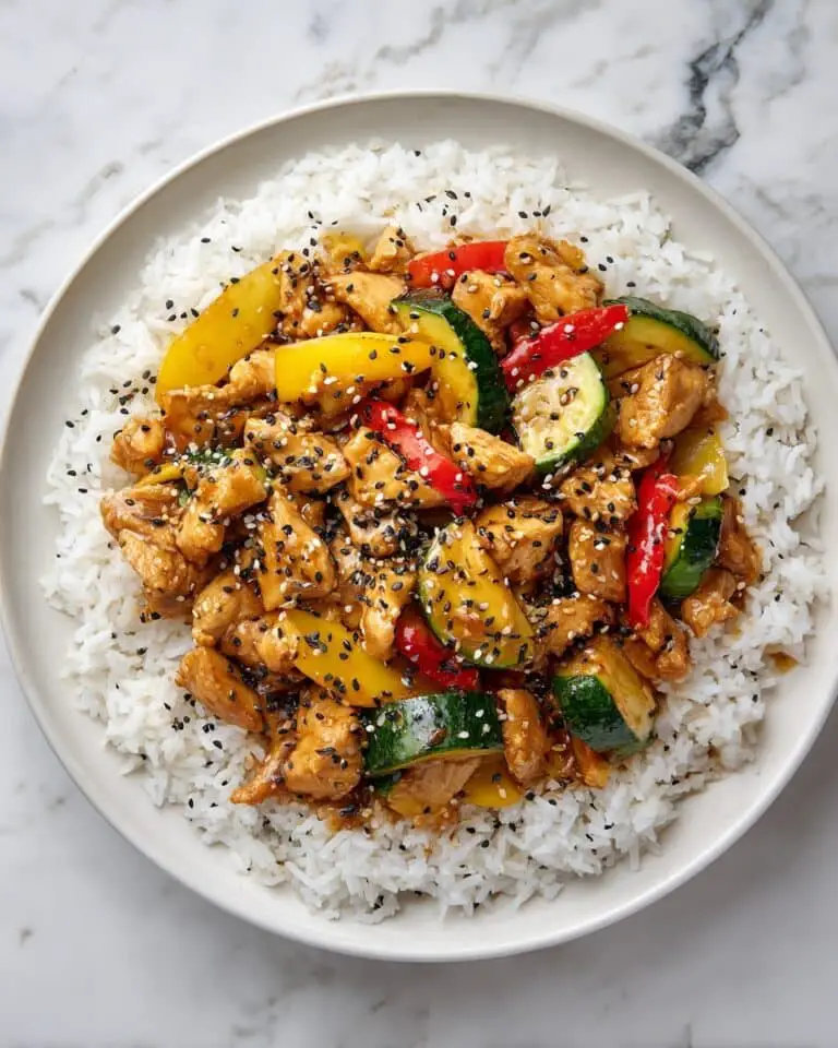 Sesame Apricot Chicken Stir Fry Recipe