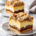 Cinnamon Swirl Coffee Cake with Buttery Crumble Topping Recipe