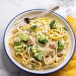 Chicken & Broccoli Alfredo with Fettuccine Recipe